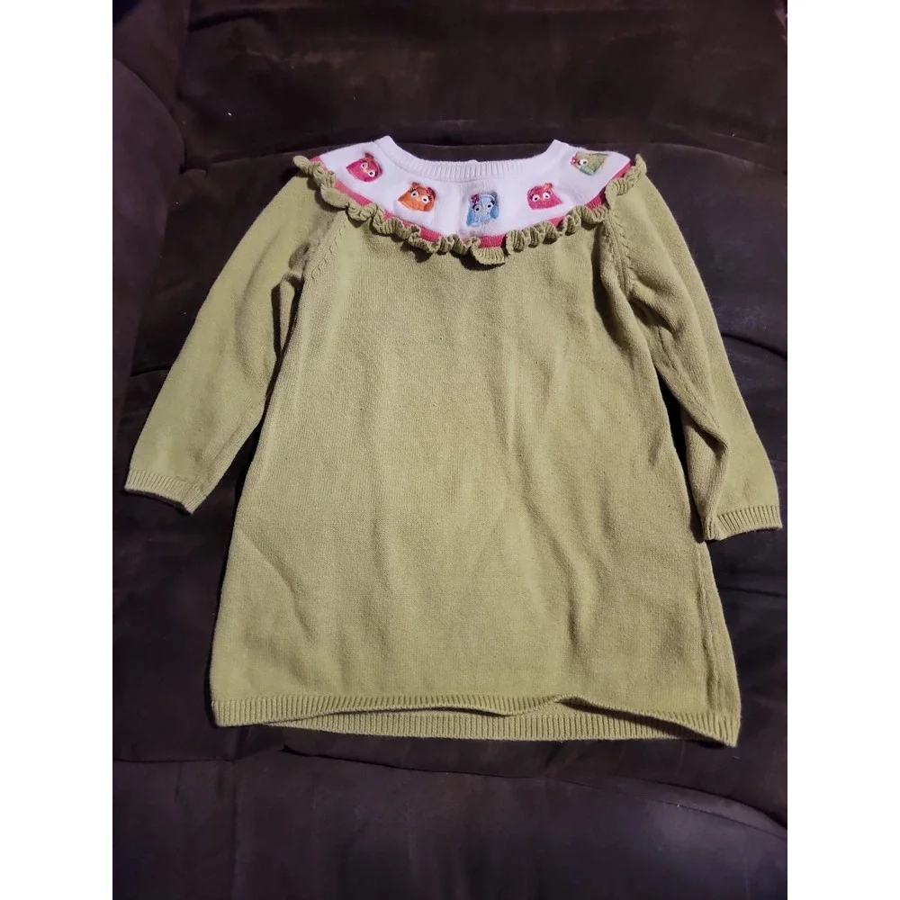 Gymboree outlet fall homecoming owl sweater dress size‎ 2t